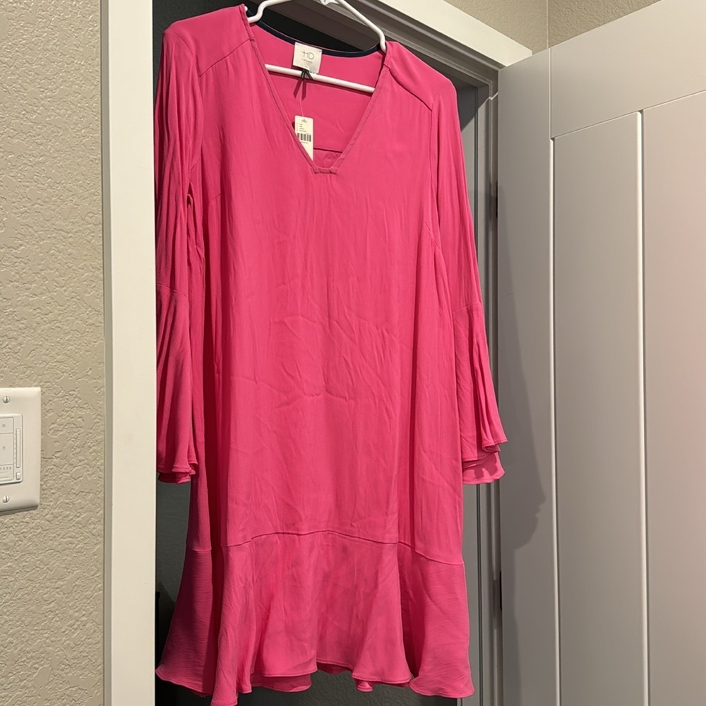 Anthropologie HD Paris bell sleeve shift dress - Picture 4 of 4